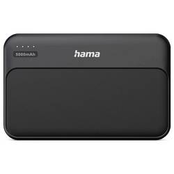 Hama powerbanka Li-Pol, 5000 mAh, Rychlé nabíjení, antracitová