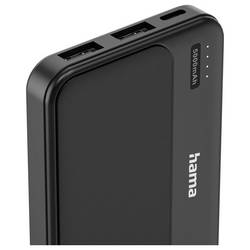 Hama powerbanka Li-Pol, 5000 mAh, Rychlé nabíjení, antracitová