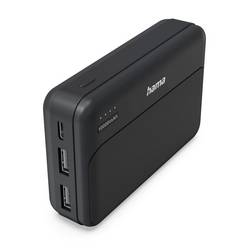 Hama powerbanka Li-Pol, 10000 mAh, černá