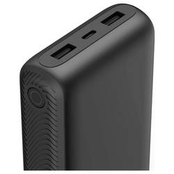 Hama powerbanka Li-Pol, 20000 mAh, Rychlé nabíjení, antracitová