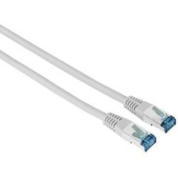 Hama 00200923 RJ45 síťové kabely, propojovací kabely CAT 6 F/UTP 3 m šedá stíněný 1 ks