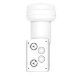 Hama satelitní konvertor Twin-LNB Počet účastníků: 2 Velikost feedu: 40 mm bílá