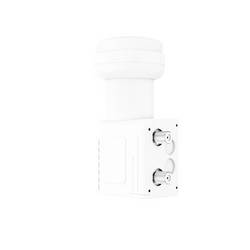 Hama satelitní konvertor Twin-LNB Počet účastníků: 2 Velikost feedu: 40 mm bílá
