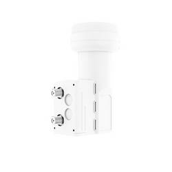 Hama satelitní konvertor Twin-LNB Počet účastníků: 2 Velikost feedu: 40 mm bílá