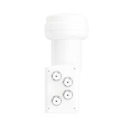 Hama satelitní konvertor Quattro-LNB Velikost feedu: 40 mm bílá