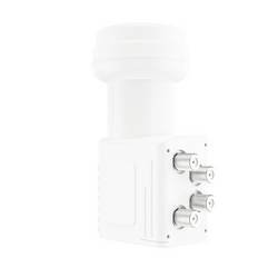 Hama satelitní konvertor Quattro-LNB Velikost feedu: 40 mm bílá