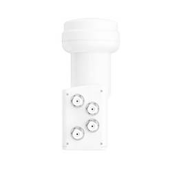 Hama satelitní konvertor Quad-LNB Počet účastníků: 4 Velikost feedu: 40 mm bílá