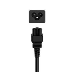 Hama 00200735 napájecí síťový kabel černá 1.5 m