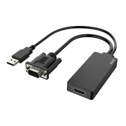 Hama Spojovací kabel 0.15 m černá 00200342