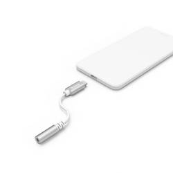 Hama 00201523 jack audio adaptér bílá
