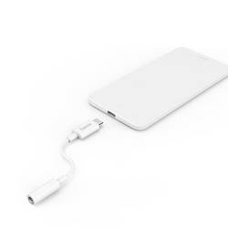 Hama 00201524 USB-C® audio adaptér bílá