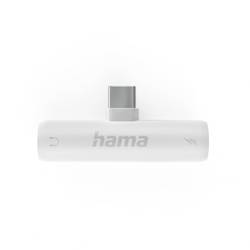 Hama 00201723 USB-C® audio adaptér bílá