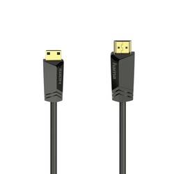 Hama HDMI kabel Zástrčka HDMI-A 1.5 m černá 00205015 pozlacené kontakty HDMI kabel