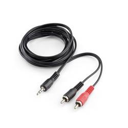 Hama 00205106 audio kabel 2 m černá, červená
