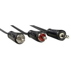 Hama 00205109 audio kabel 0.75 m černá S průchodkou chránící proti zlomení
