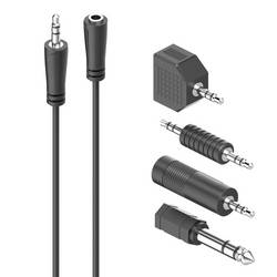 Hama 00205122 jack audio kabel 2.5 m černá