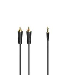 Hama 00205261 audio kabel 3 m černá