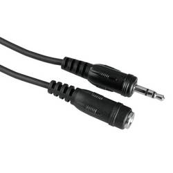 Hama 00205105 audio kabel 5 m černá