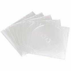 Hama obal pořadače na CD/DVD polystyren transparentní 10 ks (š x v) 12.5 cm x 14.2 cm 00051164