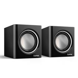 Hama 2.0 PC reproduktory kabelový černá/stříbrná