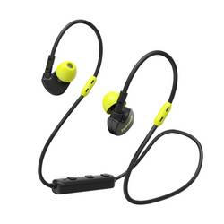Hama špuntová sluchátka (In Ear) černá, žlutá sportovní