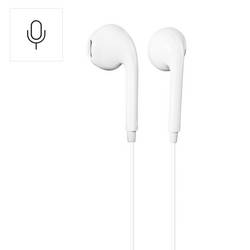 Hama špuntová sluchátka (In Ear) bílá