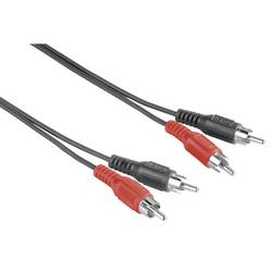 Hama RCA video kabel 2.5 m černá