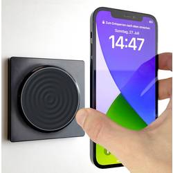 Smart Things bezdrátová indukční nabíječka 15 W smart things WallBase 80 Magnetic Wirele WB80 b Výstup Qi standard černá