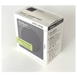 Smart Things bezdrátová indukční nabíječka 15 W smart things WallBase 80 Magnetic Wirele WB80 b Výstup Qi standard černá