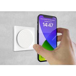 Smart Things bezdrátová indukční nabíječka 15 W smart things WallBase 80 Magnetic Wirele WB80 w Výstup Qi standard bílá