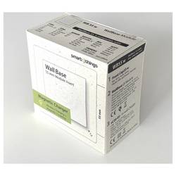 Smart Things bezdrátová indukční nabíječka 15 W smart things WallBase 55 Magnetic Wirele WB55 w Výstup Qi standard bílá