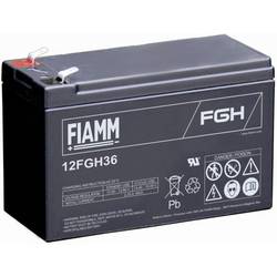 Fiamm 12FGH36 119128 olověný akumulátor 12 V 9000 olověný se skelným rounem (š x v x h) 65 x 101 x 151 mm plochý konektor 6,35 mm