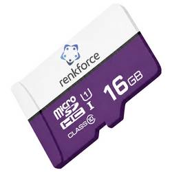 Renkforce RF-mSDC-16GB paměťová karta microSDHC 16 GB Class 10, UHS-Class 1, UHS-I vč. SD adaptéru