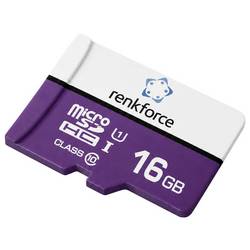 Renkforce RF-mSDC-16GB paměťová karta microSDHC 16 GB Class 10, UHS-Class 1, UHS-I vč. SD adaptéru