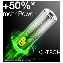 GP GPSUP24A224C4 mikrotužková baterie AAA alkalicko-manganová 1200 mAh 1.5 V 4 ks