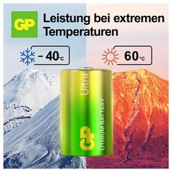 GP GPCR2ULT376C2 speciální typ baterie CR 2 Li-MnO2 800 mAh 3 V 2 ks