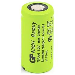 GP GPIND75AAHC1 speciální akumulátor 2/3 AA Flat-Top Ni-MH 1.2 V 750 mAh 1 ks