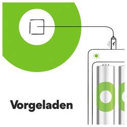 GP GPRCK260AAB akumulátor AA Ni-MH, 2600 mAh, 1.2 V, 1 ks