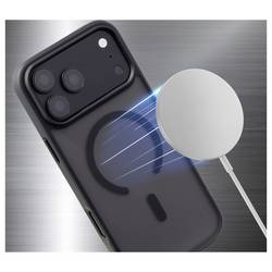 Renkforce iPhone 18 Pro max zadní kryt na mobil Apple iPhone 18 Pro max Černá, průhledná 1552552, Kompatibilní s MagSafe RF-7576228