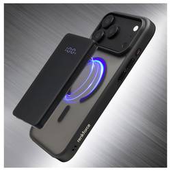 Renkforce iPhone 18 Pro max zadní kryt na mobil Apple iPhone 18 Pro max Černá, průhledná 1552552, Kompatibilní s MagSafe RF-7576228