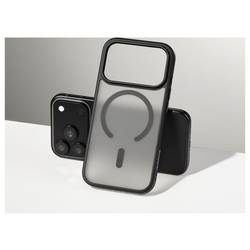Renkforce iPhone 18 PRO Black zadní kryt na mobil Apple iPhone 18 Pro Černá, průhledná 1552552, Kompatibilní s MagSafe RF-7576226