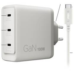 Lenovo Multi-port USB-C 100W Charger USB nabíječka, GaN, USB-C®, 100 W, mušlová