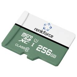 Renkforce RF-mSDC-256GB paměťová karta microSDXC 256 GB Class 10, UHS-Class 1, UHS-I vč. SD adaptéru
