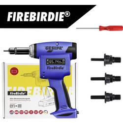 Gesipa FireBirdie aku nýtovací pistole, 18 V, 2 Ah Li-Ion bezkartáčové, bez akumulátoru, bez nabíječky, 2151862