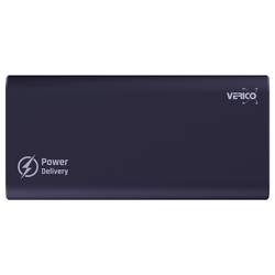 Verico Power Pro PD powerbanka Li-Pol, 24.000 mAh, Dodávka energie, Quick Charge, USB-A, USB-C®, černá