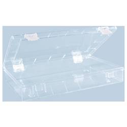 Hünersdorff 612100 Úložný box, PS-CLASSIC-FLEX,, (d x š x v) 225 x 335 x 55 mm, čiré sklo, 1 ks