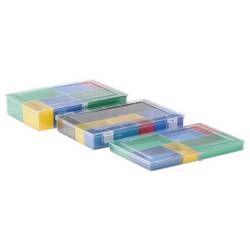 Hünersdorff 612100 Úložný box, PS-CLASSIC-FLEX,, (d x š x v) 225 x 335 x 55 mm, čiré sklo, 1 ks
