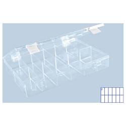 Hünersdorff 612400 Úložný box, PS-CLASSIC, (d x š x v) 225 x 335 x 55 mm, čiré sklo, 1 ks