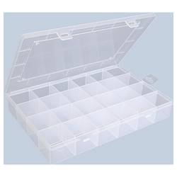 Hünersdorff 601500 Úložný box, PP-ECO CLASSIC, (d x š x v) 223 x 339 x 58 mm, transparentní, 1 ks