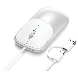 Satechi Slim LX Wired Mouse myš, přenos kabelový, vícebarevná
